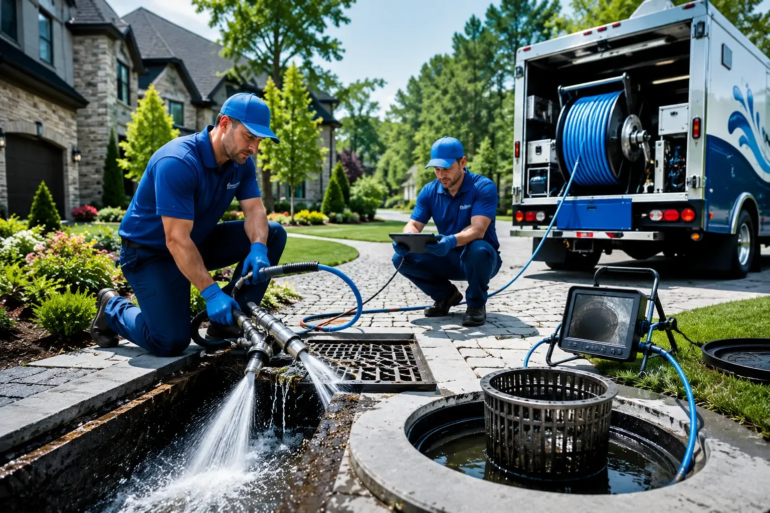 Local outdoor drain cleaning professionals in Sicklerville, NJ